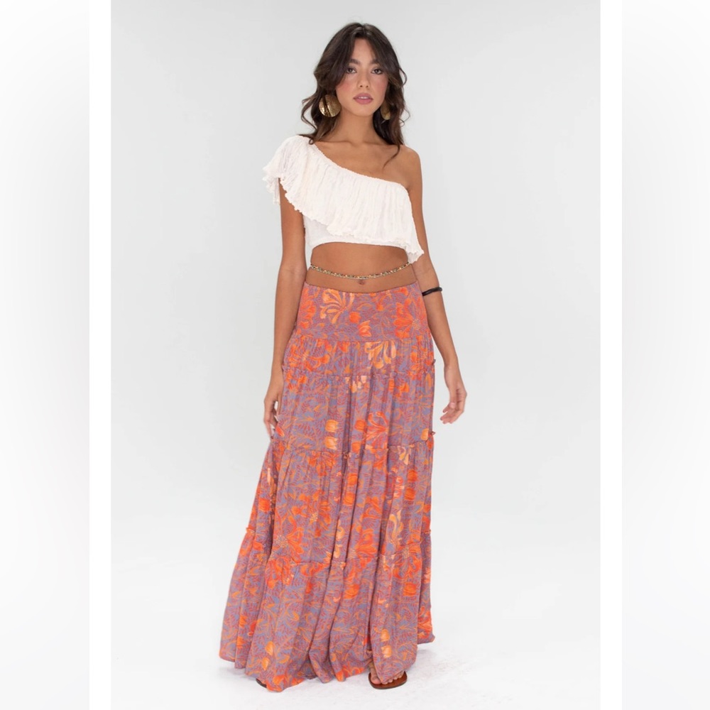 Jen’s Pirate Booty Garden Party Circle Skirt in Oolong